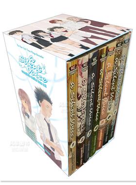 【预售】【Kodansha Comics】声之形1-7卷盒装英文漫画进口原版书盒装14岁以上A Silent Voice Series Box Set Yoshitoki OimaKod