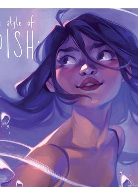【现货】荷兰插画师Loish艺术插画集【Art of】The Style of Loish英文艺术插画原画设定集Lois van Baarle精装3dtotal Publishin