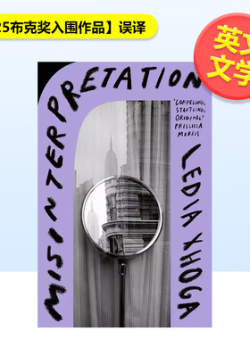 【预售】【2025布克奖入围作品】误译Misinterpretation英文小说Ledia Xhoga平装Daunt Books进口原版书9781917092180