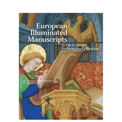 【预售】欧洲手抄本illumination古本肯基金会珍藏European Illuminated Manuscripts 英文博物馆展览私人收藏画册Angela Dillon