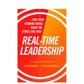 the Your 实时领导力在风险很高时找到制胜之举Real Moves Time Winning 预售 Stakes Find High英文商业 Leadership Are When
