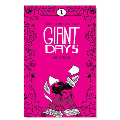【预售】【BOOM Studios】人的日子文库版苐1卷英文漫画进口原版书Giant Days Library Edition Vol. 1 John AllisonBOOM Studios