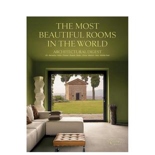 【现货】【Rizzoli】建筑文摘 全球美丽房间Architectural Digest英文室内设计空间与装饰Marie Kalt精装进口原版书9780847868483