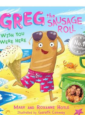 【预售】香肠卷格雷格 希望你在这里Greg the Sausage Roll英文儿童绘本虚构类Hoyle平装Puffin Books 3-6岁进口原版书9780241631
