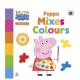 Learn 预售 Mixes 和小猪佩奇一起学佩奇调色实验 Peppa Pig纸板书Ladybird3 with Colours英文儿童绘本IP系列Peppa