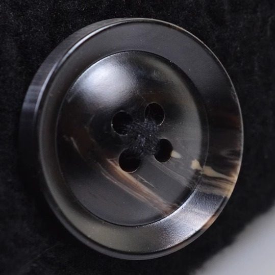 树脂仿牛角呢大衣纽扣百搭风衣毛衣外套扣子圆形西服扣男裤子钮扣