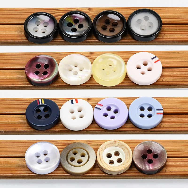 衬衫纽扣通用款夏季衬衣扣粉色白色百搭小扣子男士POLO衫精致钮扣,居家布艺,纽扣,淘宝优惠券,粉丝福利购,淘宝优惠卷