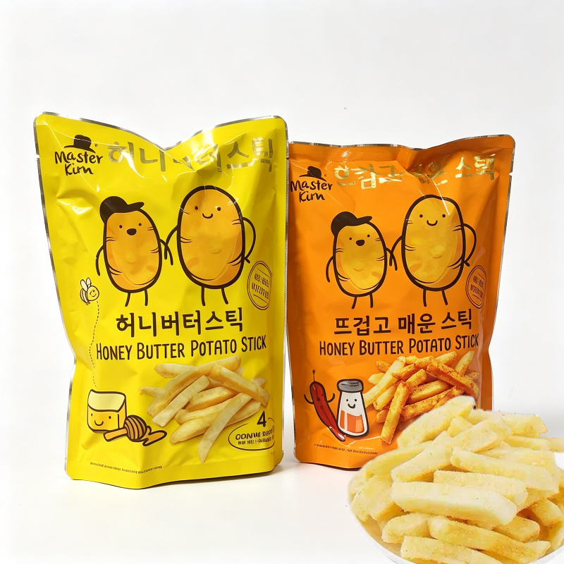 香港代购马来西亚金马食特脆薯条膨化蜂蜜咸香节日送礼办公零食