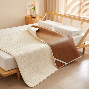 凉席床垫双面冬夏两用席子夏季藤席软垫2025新款凉垫床褥子打地垫