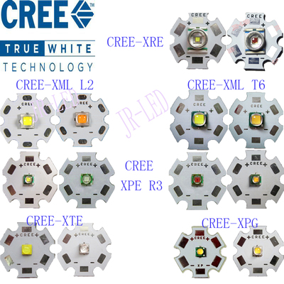 cree科税10w强光手电led灯珠