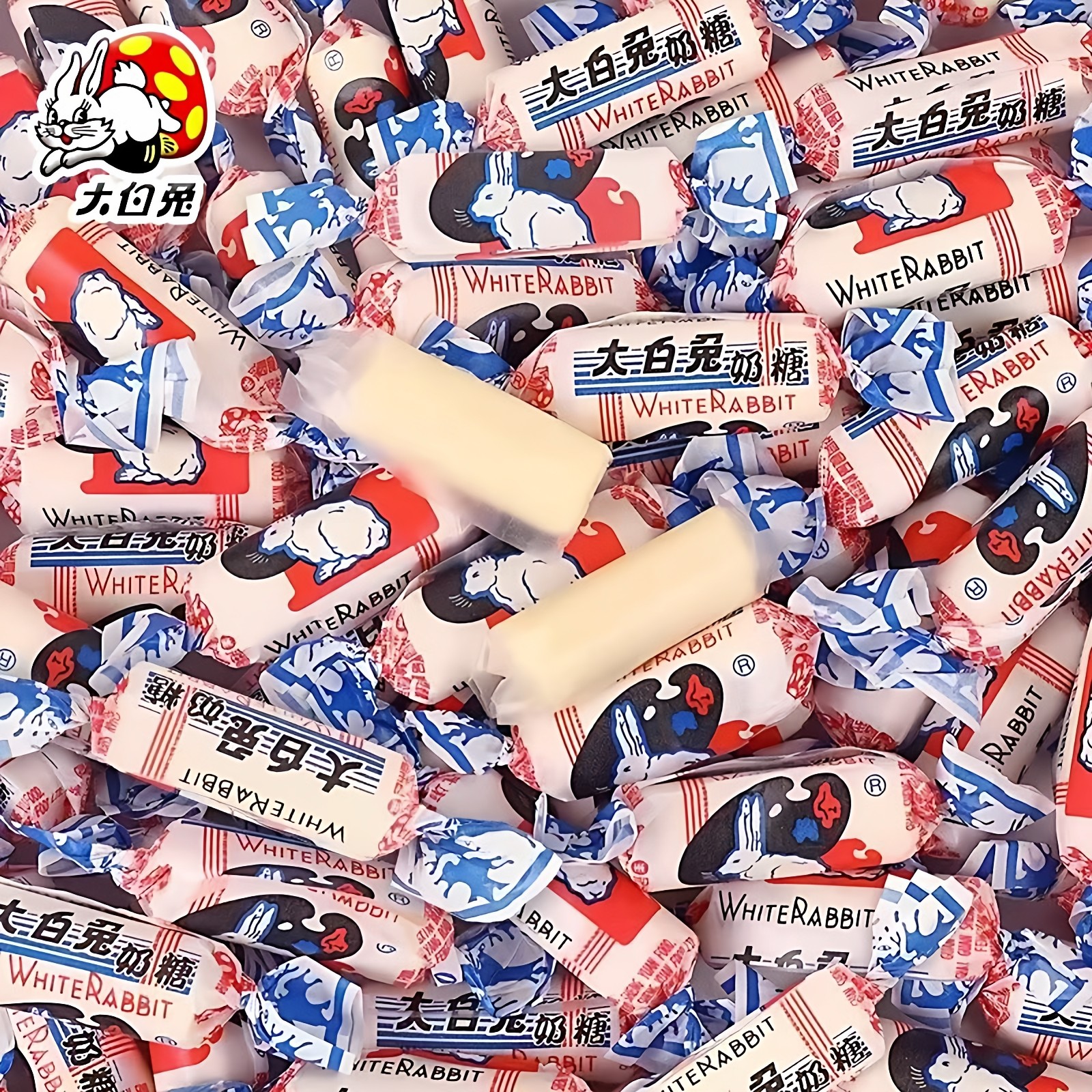 上海大白兔奶糖原味500g散装结婚礼喜糖批发过年货糖果礼盒小零食