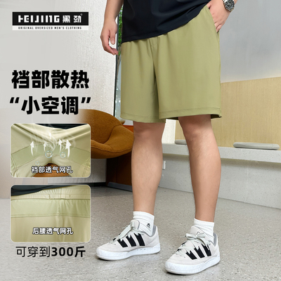 大码短裤男士夏季休闲薄款