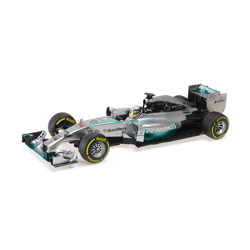 定金 MINICHAMPS 1:12 梅赛德PETRONAS F1 TEAM W05赛车模型摆件
