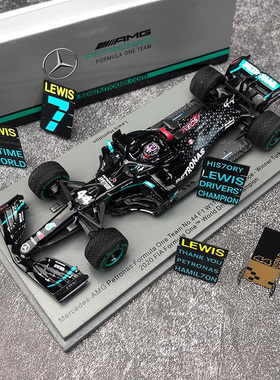 定金沙沙汽车模型F1 Spark奔驰汉密尔顿2020W11土耳其站7冠版1 43