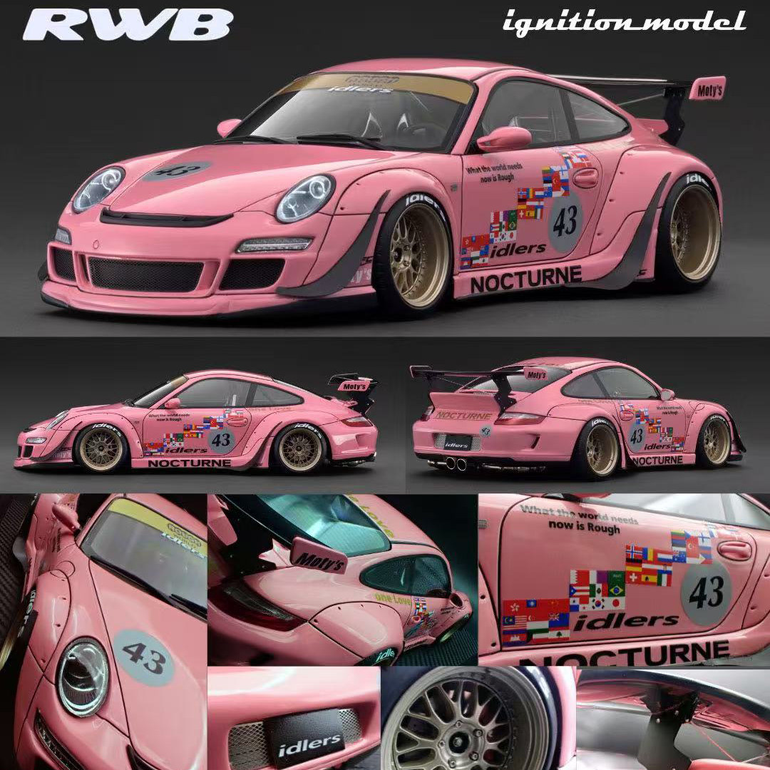 IG保时捷RWB997树脂汽车模型