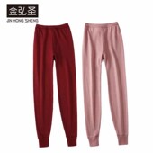 100%棉秋裤 衬裤 女款 秋冬纯棉中厚高腰舒适内穿百搭全棉保暖打底裤