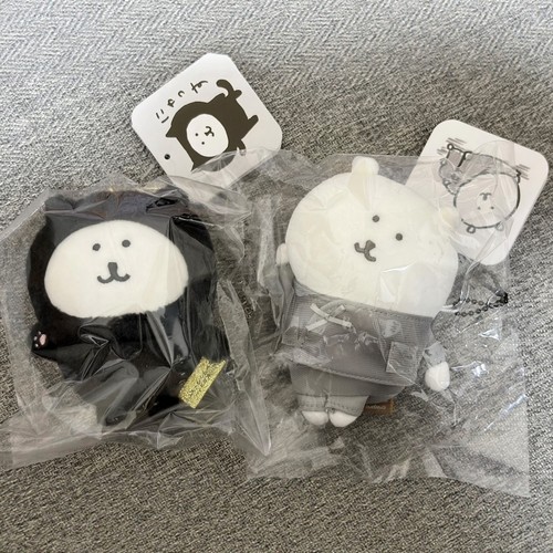 现货日版nagano自嘲熊万圣节新品侧躺熊黑猫自嘲熊毛绒挂件礼物