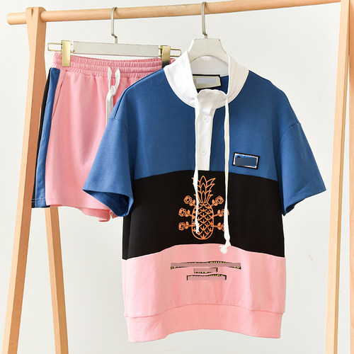 女士短裤套装潮奢2024