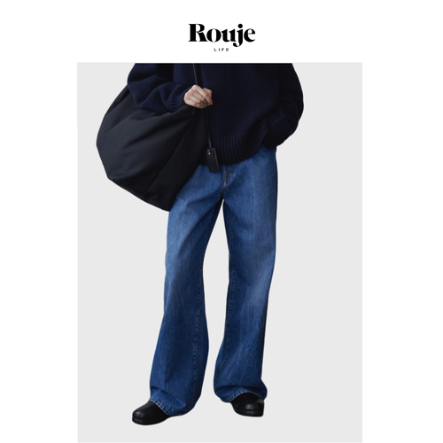 【现货】Rouje Life认准这个水洗蓝！重磅牛仔裤水洗复古蓝牛仔裤