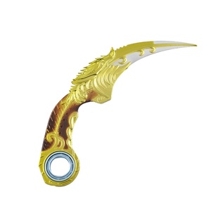 薄款17CM毒牙七杀三国可旋转转动金龙合金模型生死狙击兵器未开刃