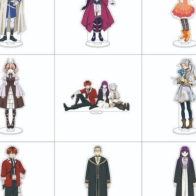 16CM葬送的芙莉莲亚克力大立牌芙莉莲菲伦海塔休塔尔克大立牌摆件