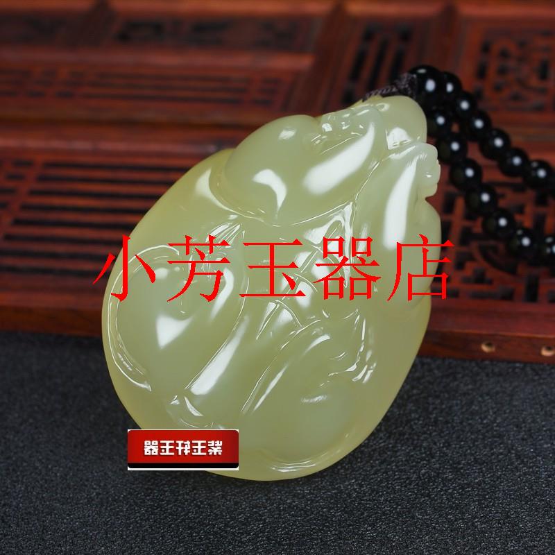新疆和田玉龙龟手把件男士款玉石青白玉原石把玩手件盘玩饰品处理