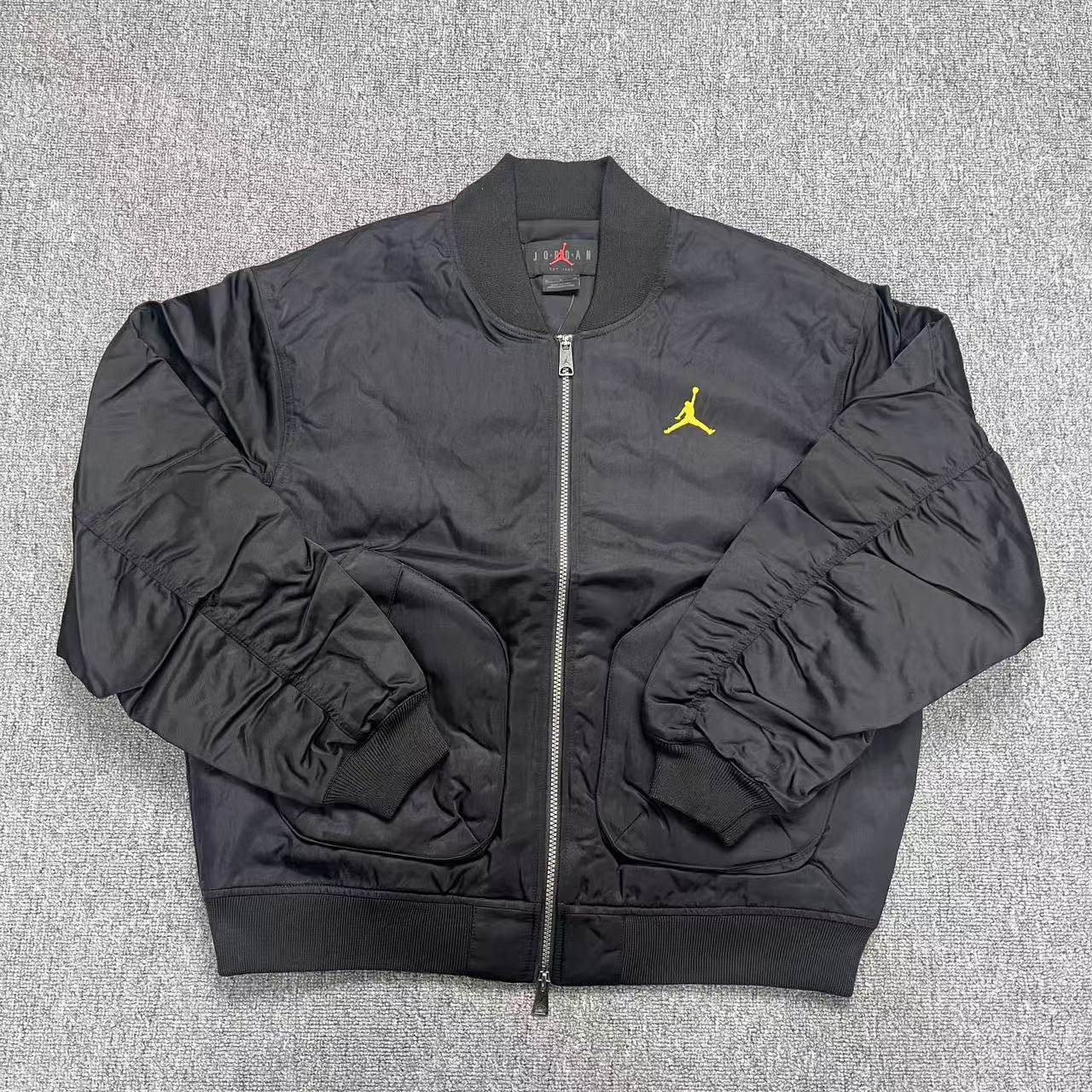 正品NIKE耐克 JORDAN男子立领棒球服飞行服运动休闲棉服CZ1191