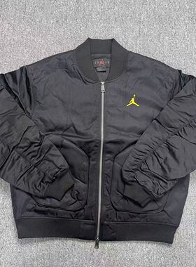 正品NIKE耐克 JORDAN男子立领棒球服飞行服运动休闲棉服CZ1191