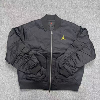 正品NIKE耐克 JORDAN男子立领棒球服飞行服运动休闲棉服CZ1191