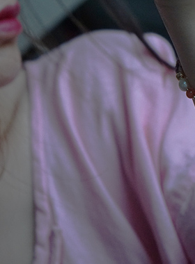 一愿郎君千岁，二愿妾身常健 描簪包绣老和田玉同心双环手链