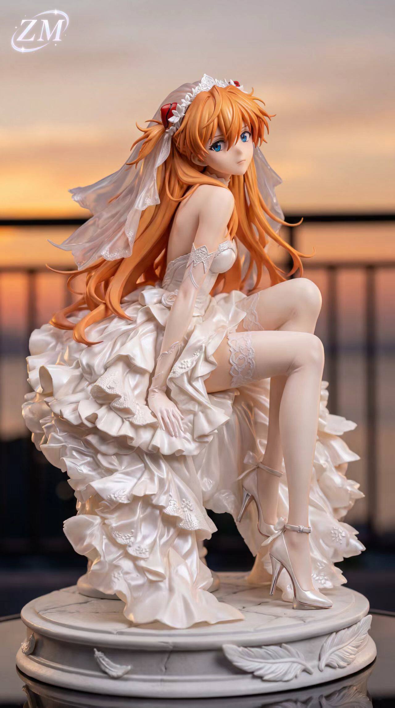 【定金/现货】造梦工作室 婚纱明日香 手办雕像图片