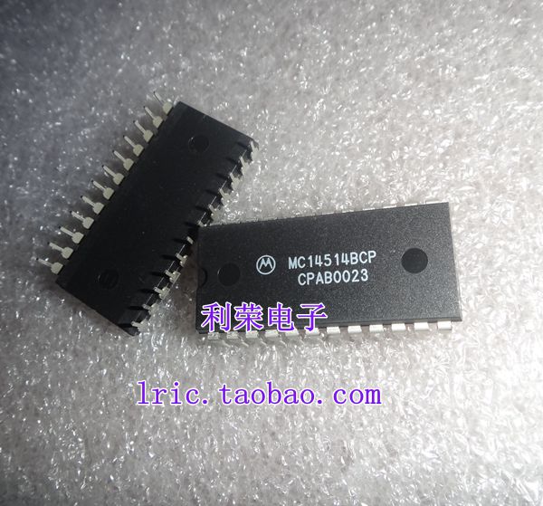 MC14514BCP  MM14514BCN  CD4514BE  TC4514BP  DIP24  现货供应