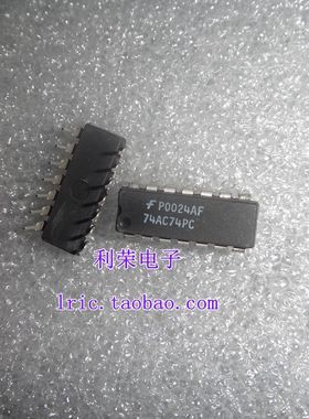 74AC74PC    MC74AC74N  DIP14   直插   原装现货