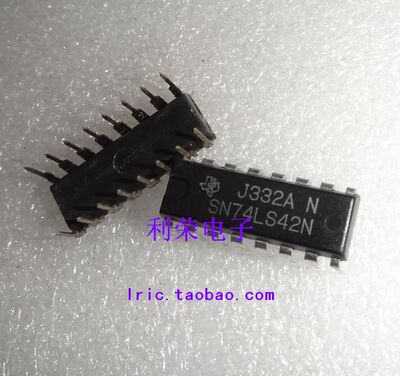 SN74LS42N   HD74LS42P     DIP16 进口原装 现货