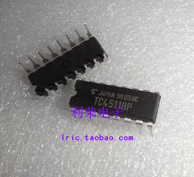 TC4511BP  CD4511BE CD4511BCN HCF4511BE HEF4511BP  现货