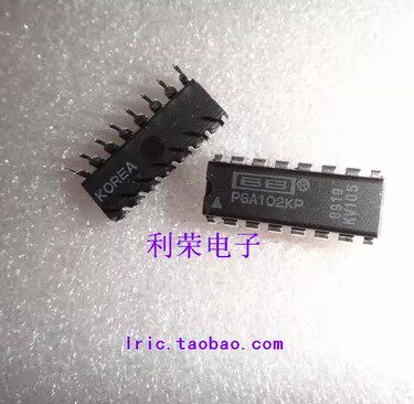 PGA102KP DIP16 高速可编程增益放大器 现货