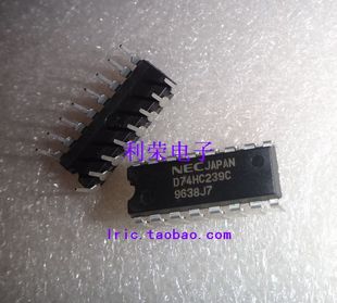 现货 DIP16 D74HC239C 74HC239