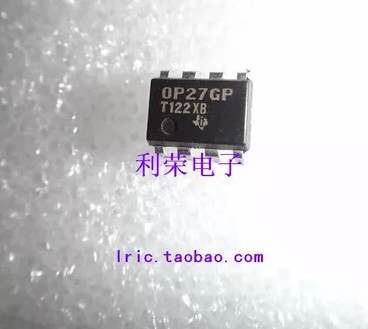 OP27G  OP27GP  DIP8 低噪声高速精密运算放大器