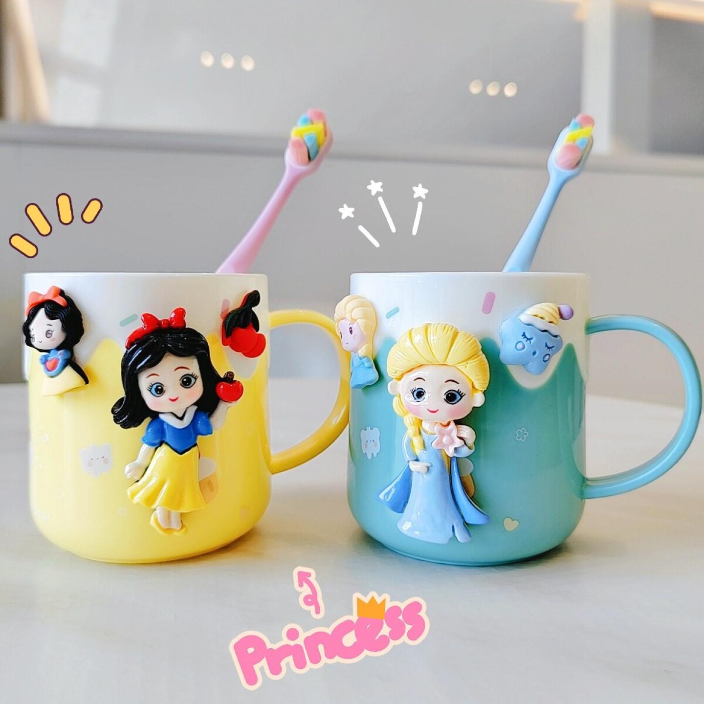 冰雪奇缘儿童食品级洗漱杯