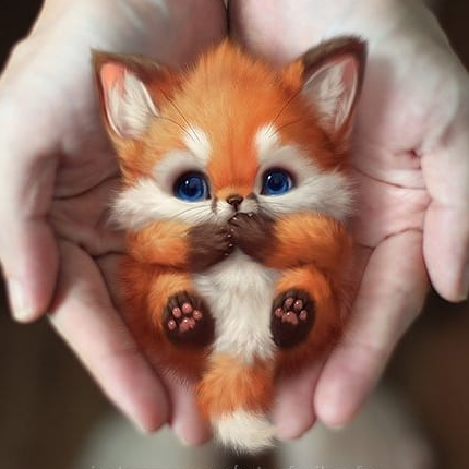 v62 插画师yee chong可爱动物设计 卡通写实小狐狸角色原画设定