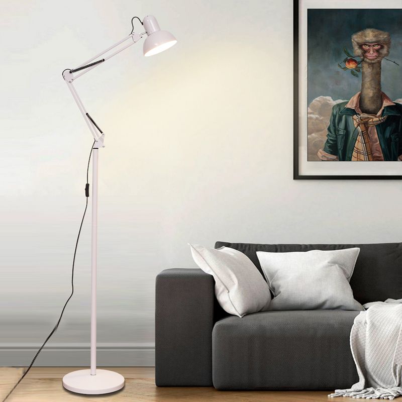 LED落地台灯 轻奢复古台灯 卧室客厅插电台灯落地灯