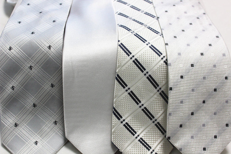 出口原单外贸真丝桑蚕丝白色系列桑蚕丝手打领带男正装商务质量好,服饰配件/皮带/帽子/围巾,领带,淘宝优惠券,粉丝福利购,淘宝优惠卷