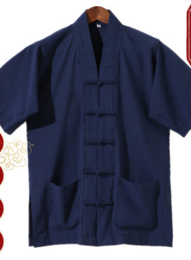 天师豪礼裤子薄款短袖道士服