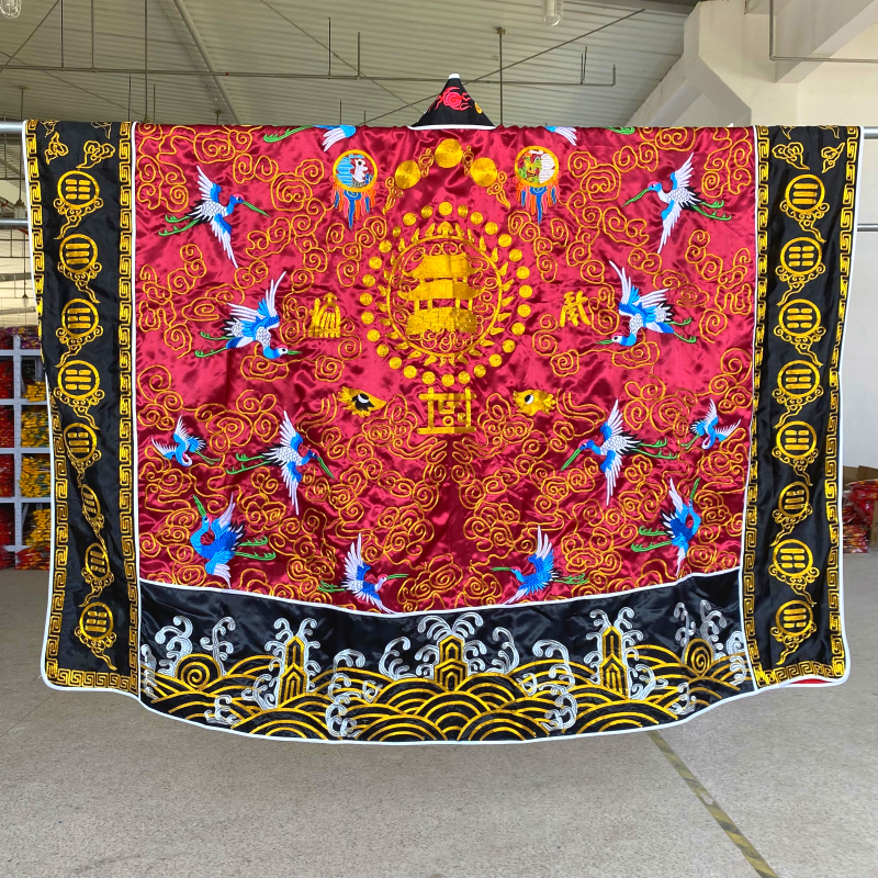 金丝鹤高功法衣仙鹤法衣道士服