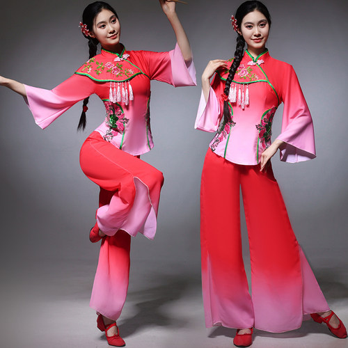 2026新款秧歌舞蹈服套装