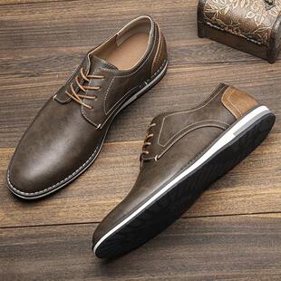 Color matching breathable men casual shoes comfortable shoes