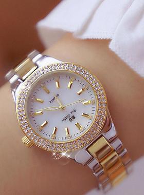 2023 Ladies Wrist Watches Dress Gold Watch Women Crystal