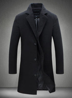long Jacket Trench Coat Clothes Jackets Men Winter coats 24