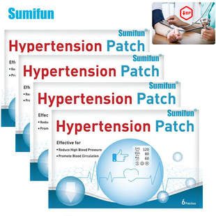 Sumifun 24Pcs Reduce Hypertension Patches Diabetic Patches L