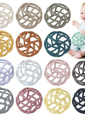 Customized Soft Silicone Kids Teether Products Creative Teet